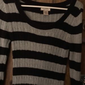 Sweater Arizona size large black and gray